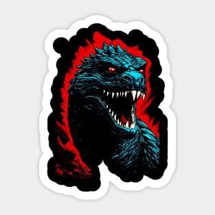 Godzilla 3 Sticker